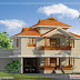 Beautiful Kerala Style Duplex Home Design - 2633 Sq. Ft.