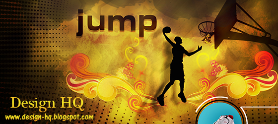 Design Hq Cool Sports Basketball Psd Dunk Material Download
