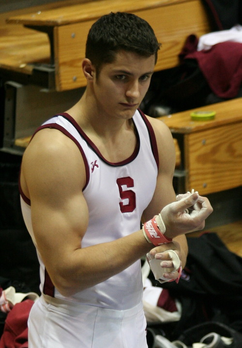 Muscle Jocks Hunky Gymnast