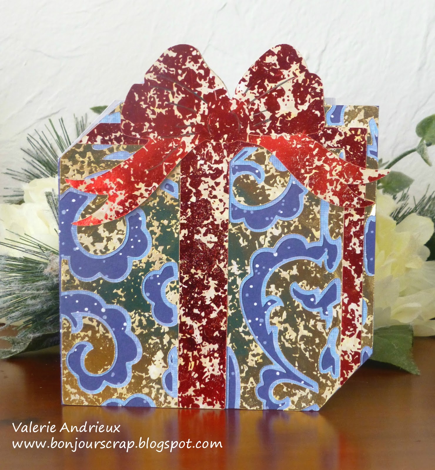 Bonjour Scrap ! Cricut golden gift card