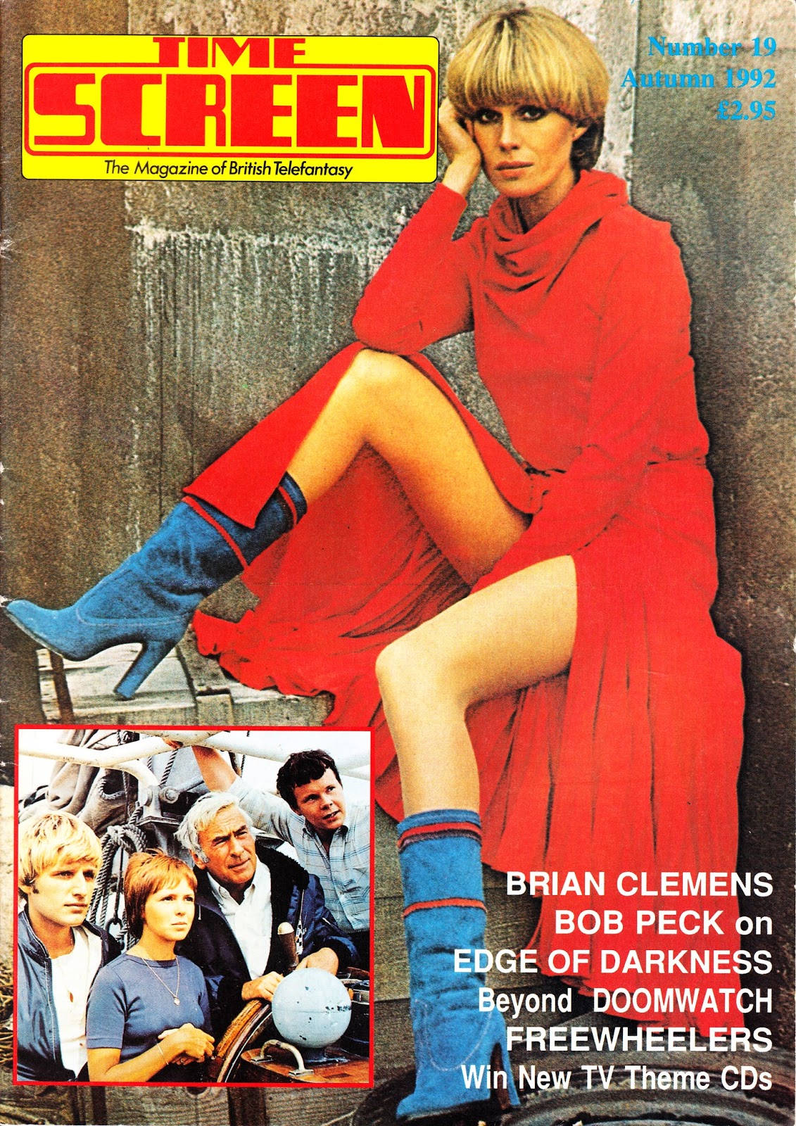 STARLOGGED GEEK MEDIA AGAIN 1992 TIME SCREEN Magazine Issue 19