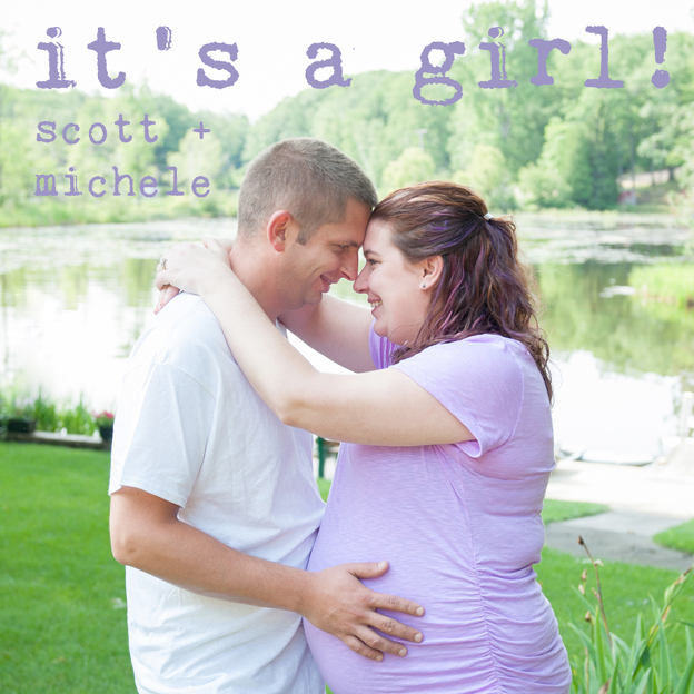 Jenna Rose Photography McQuade Family It's a Girl! (Mid Michigan
