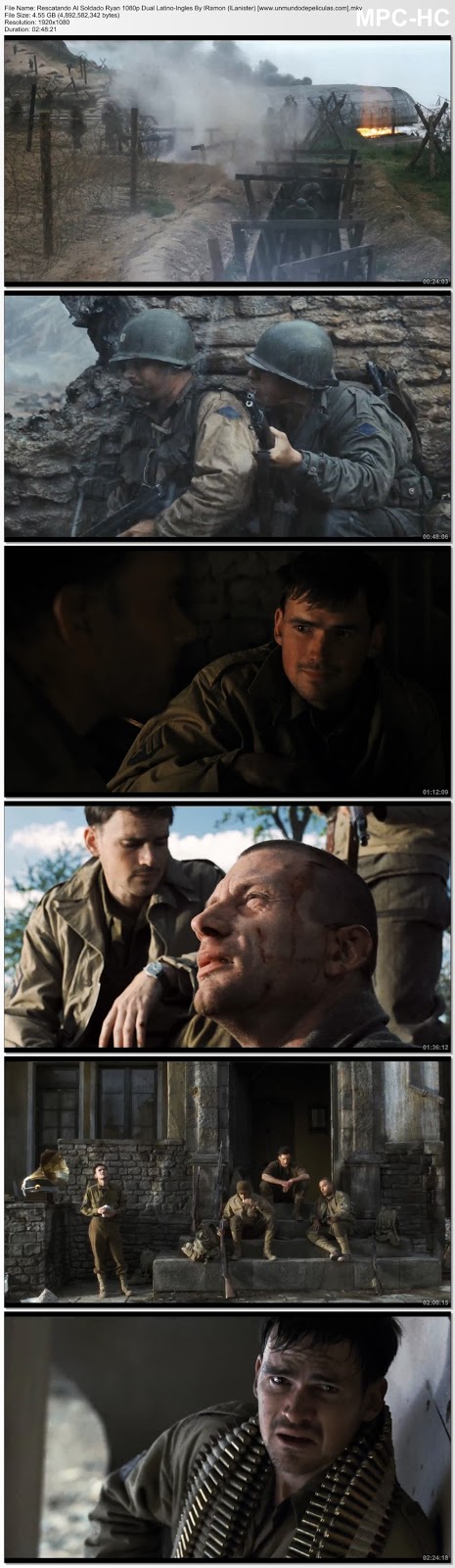 Capturas de la película.