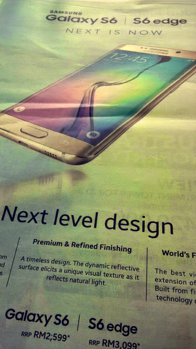 Gajet terkini dari Samsung - Samsung Galaxy S6