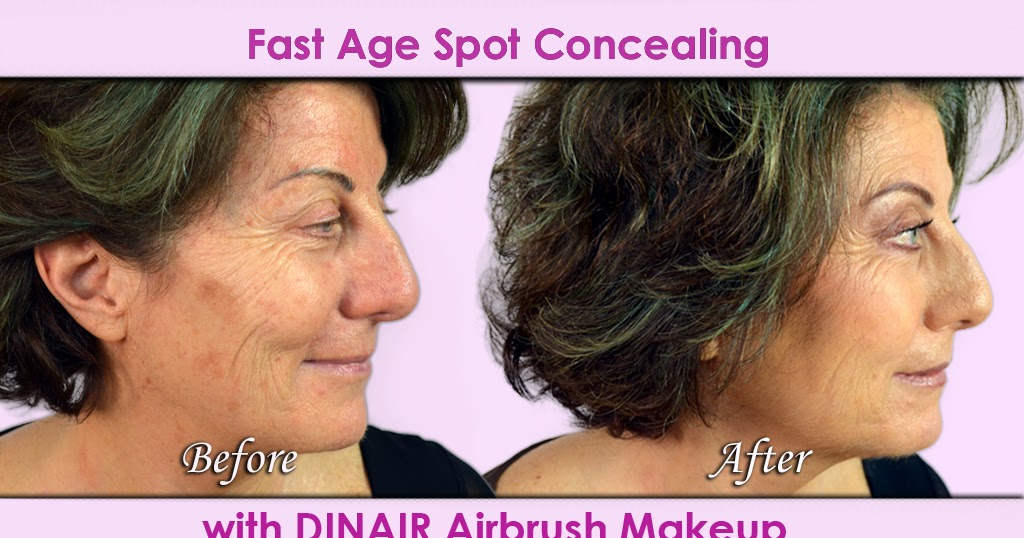 The Airbrush Makeup Guru Airbrush makeup for mature skin and Age Spots