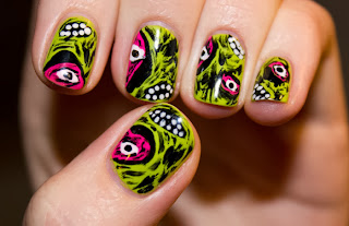 Superb Cute Halloween Nail Art Superb Cute Halloween Nail Art