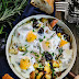 Cowboy Skillet: New Potato Medley, Italian Sausage and Eggs