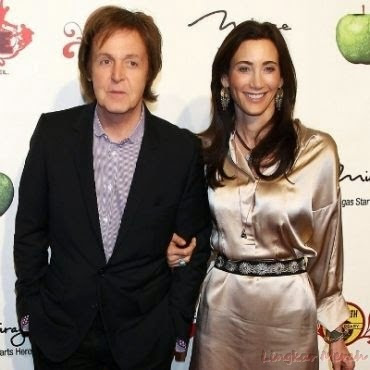 Foto Pernikahan Paul Mc.Cartney