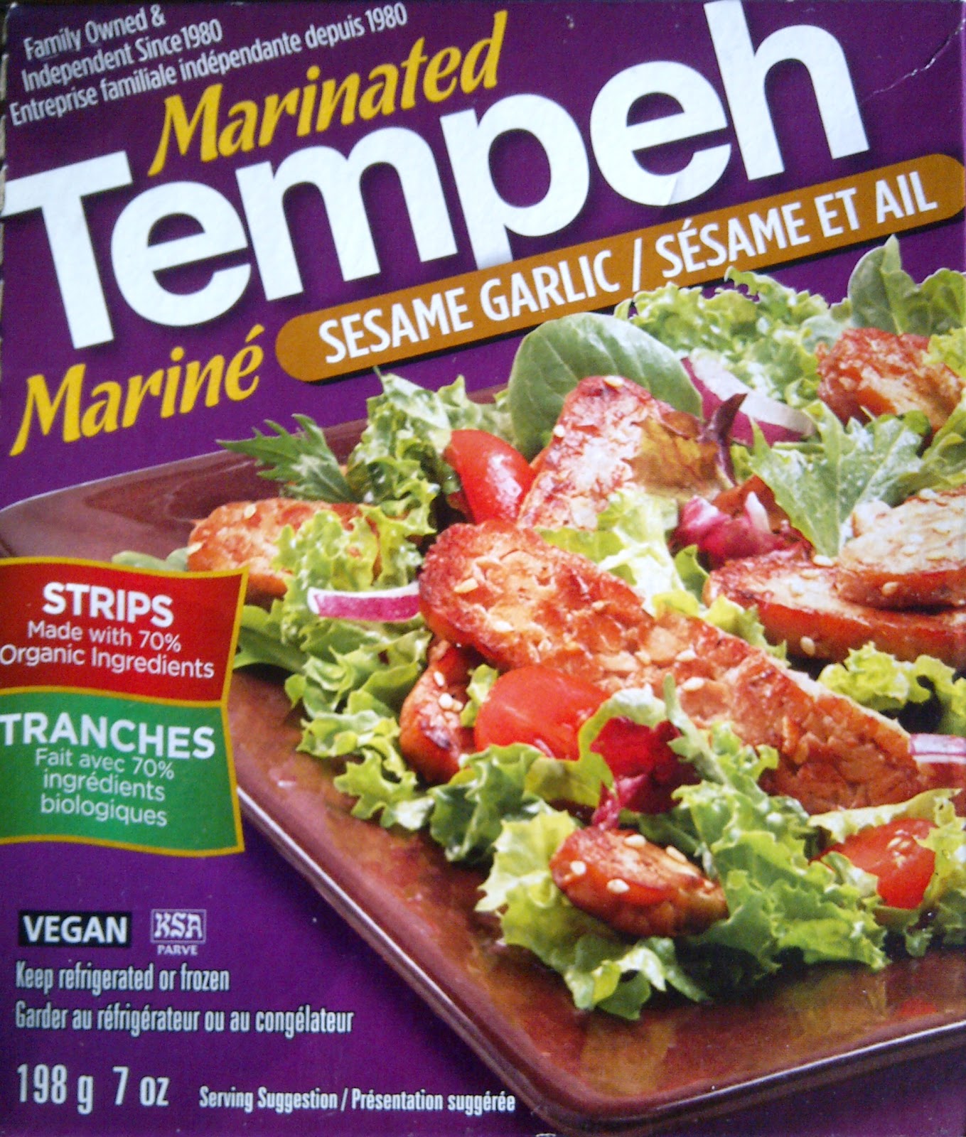 A vegan in Brampton, ON Review of 'Turtle Island Foods' Marinated