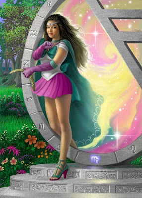 virgo mujer hermosa