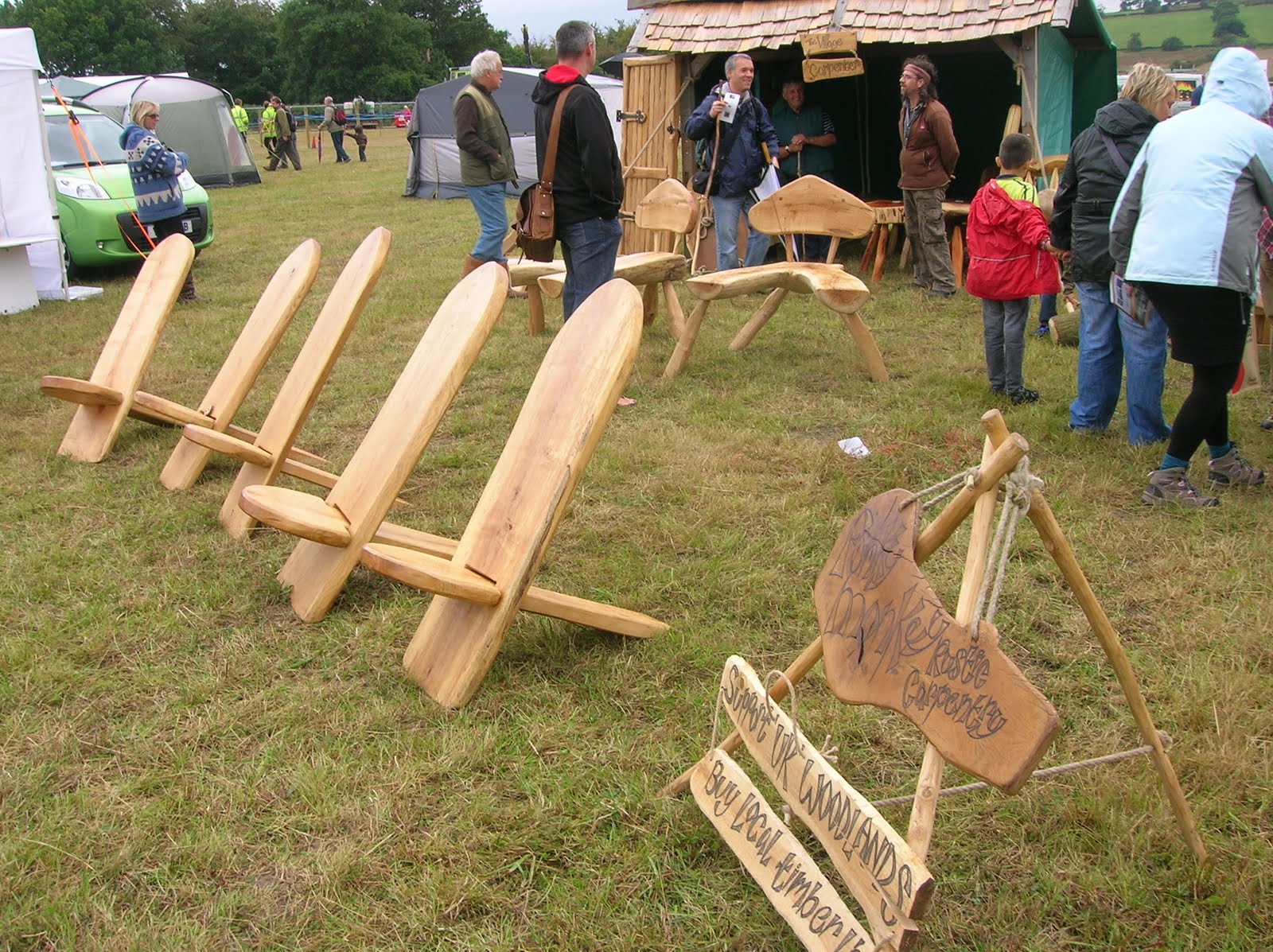 Wood Crafts - The National Forest Wood Fair - Shpangle Jewellery Blog