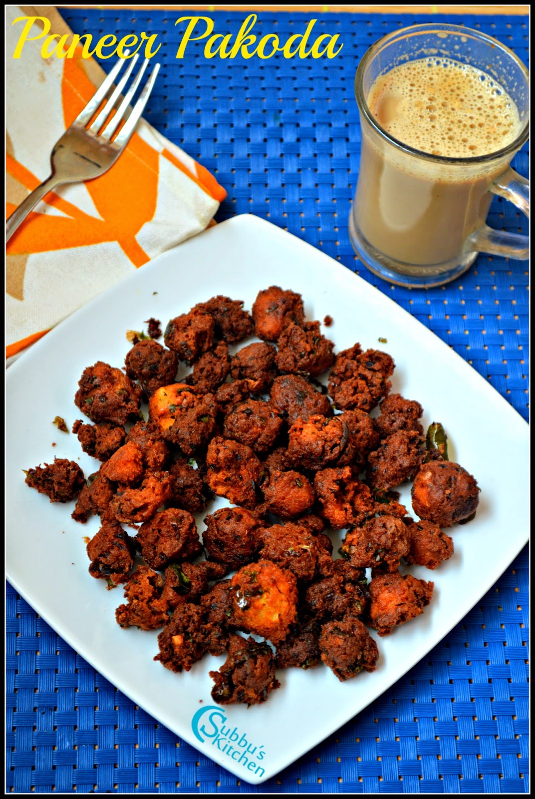 Paneer Pakoda Recipe Paneer Pakoda Recipe