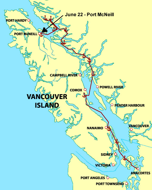 Cruising with Phoenix Jennis Bay to Port McNeill