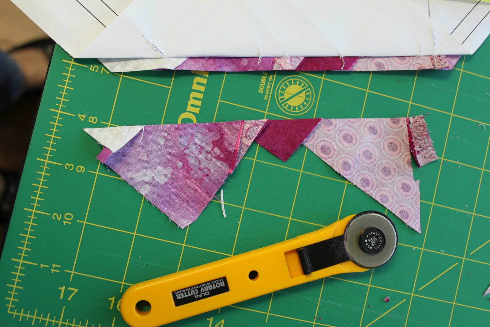Live a Colorful Life Tuesday OddAngle PaperPiecing Tutorial...and a