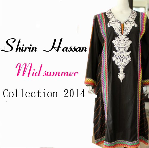 Shirin Hassan Formal Wear 2014 Shirin Hassan Midsummer Collection 2014