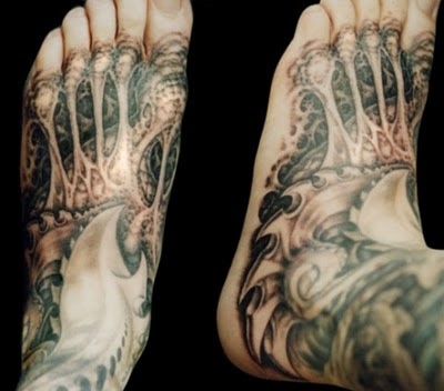Ankle Tattoos for men on Foot Ankle Tattoos for men on Foot