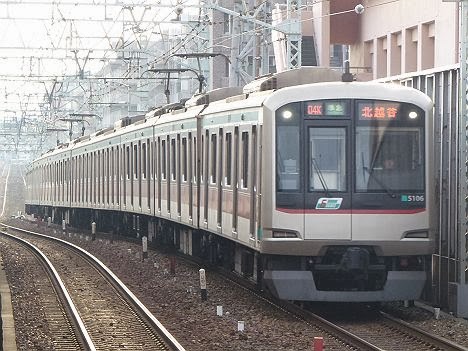 東京メトロ半蔵門線　東武伊勢崎線　準急　北越谷行き　5000系