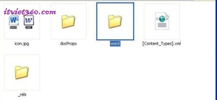 Cách mở File Word 2007 .DOCX trong Word 2003, Folder Word