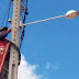 Prefeitura da Prata inicia melhoria da iluminação nas ruas da cidade 