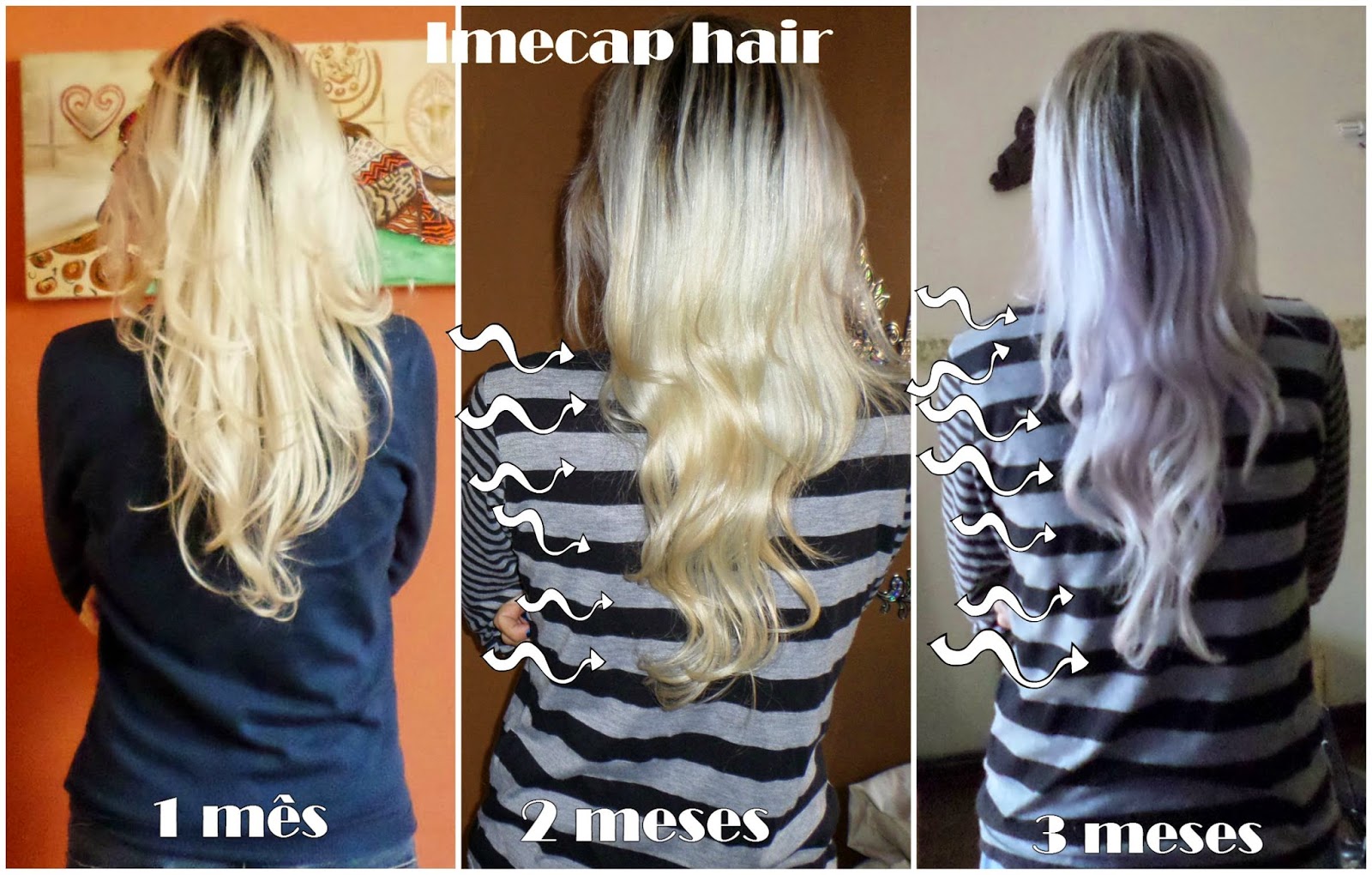 QUAL É O SEU MUNDO? Imecap hair funciona? Antes e depois.