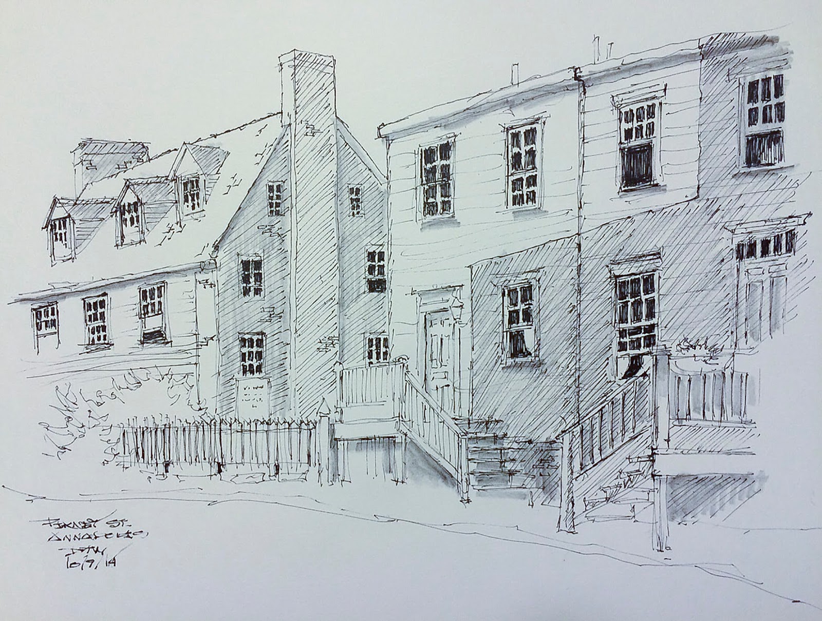 Line Drawing Ks : Urban sketchers midwest i m dave worfel