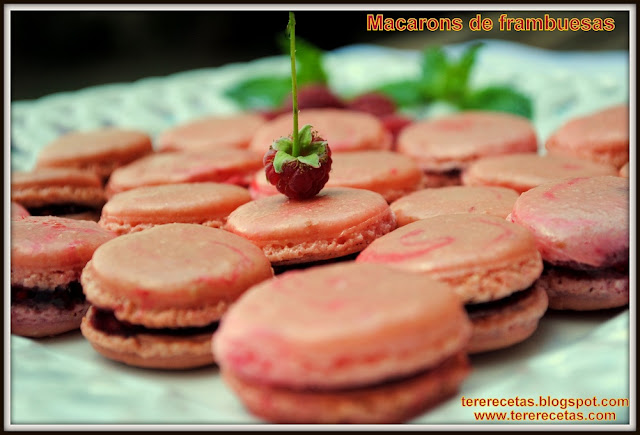 
macarons De Frambuesa.
