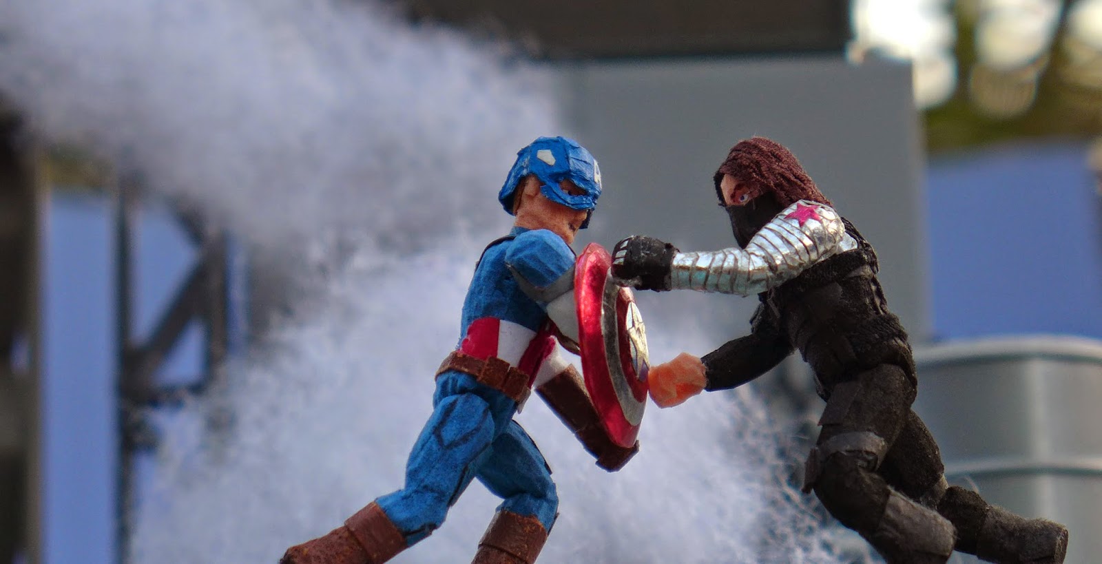 WrightWorks Captain America vs the Winter soldier