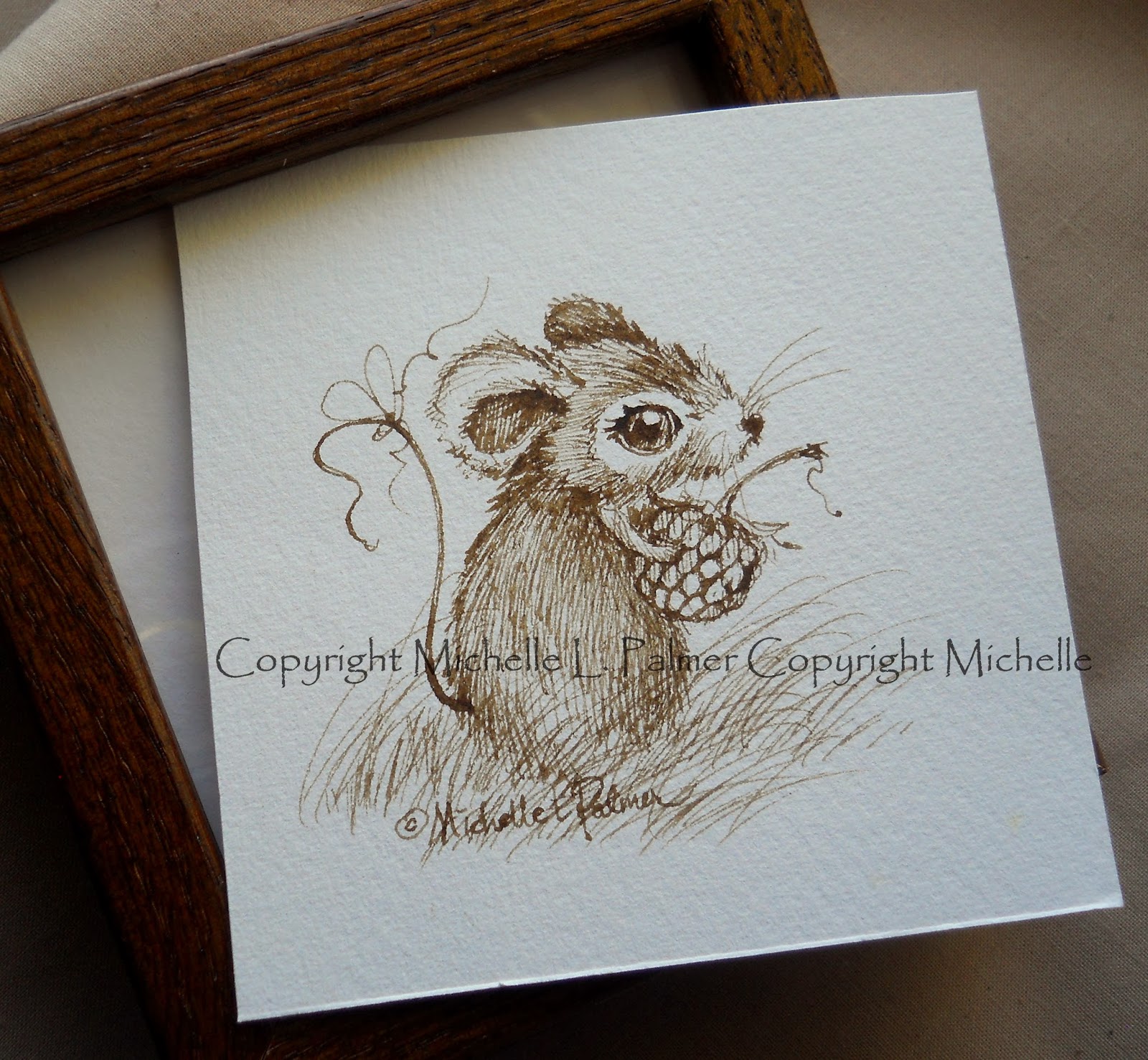 Michelle Palmer: Homemade Walnut Ink Tutorial