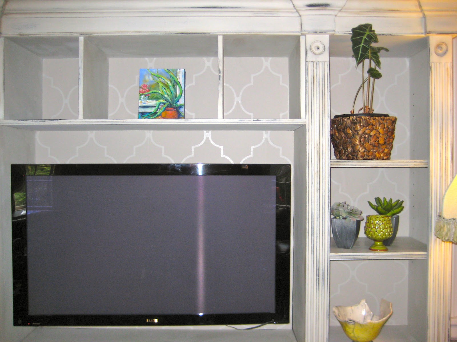 SheShe, The Home Magician Entertainment Center Transformation