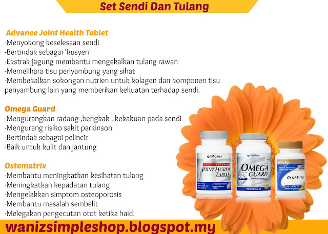 set sendi dan tulang