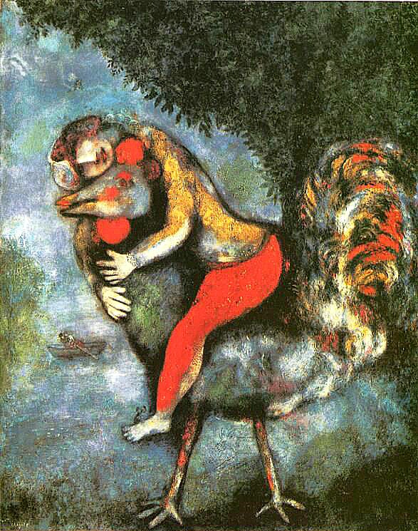 Znalezione obrazy dla zapytania marc chagall kogut opis obrazu