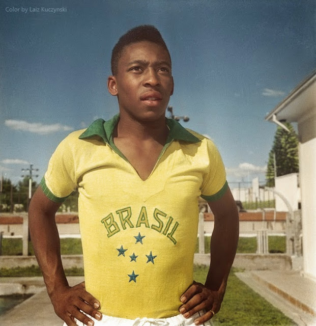 Fascinating Historical Picture of Pele  in 1958 