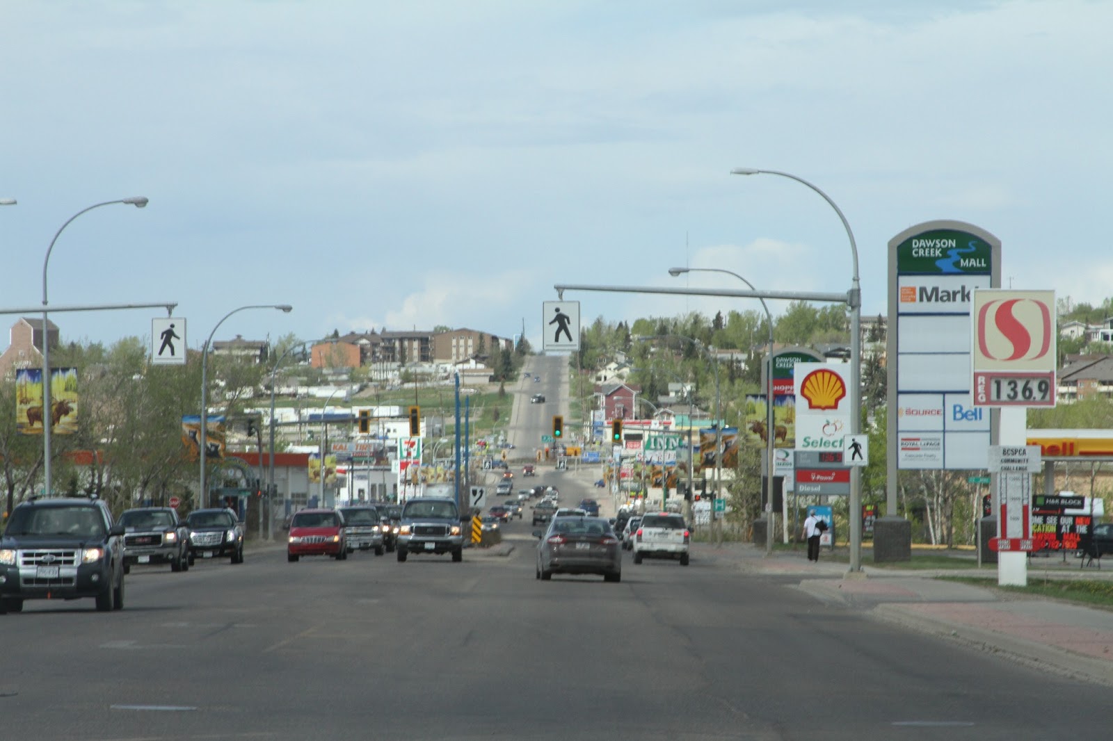 Ray and Cindy's RV Travels Day 16 Hinton Alberta to Dawson Creek