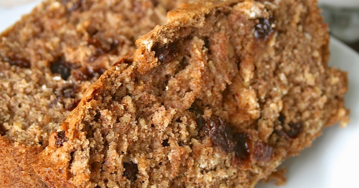 Oregon Transplant Oatmeal Raisin Quick Bread