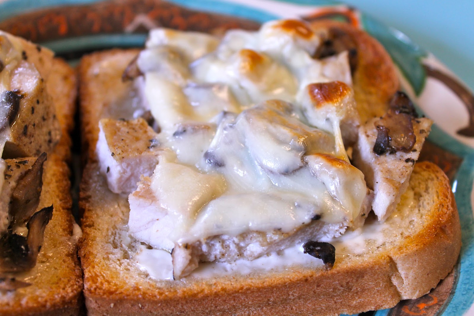 Bossy Italian Wife Quick Fix Open Faced Pork Sandwich