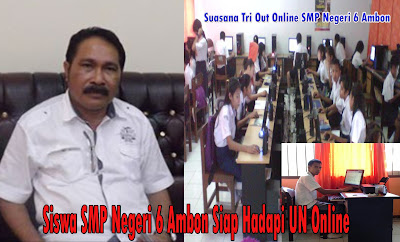 Siswa SMP Negeri 6 Ambon Sudah Siap Hadapi UN Online 1 kami%2Bsiap%2BOnline