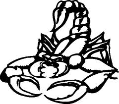 Dibujo de escorpión o alacrán para colorear Dibujo de escorpión o alacrán para colorear