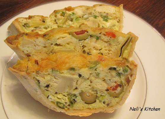 Baked Tofu in Gruyere Cheese