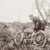 Isabelle posted another wonderful old motorcycle photo, reminding me of old people talking about how rough they had it in the old days