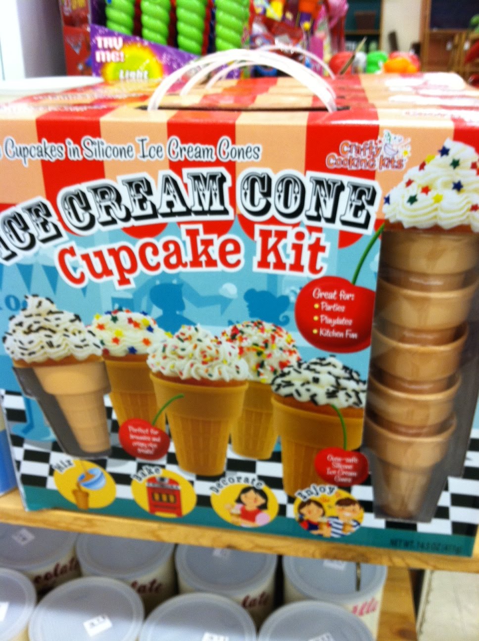 The Cupcake Activist Ice Cream Cone Cupcake Kit