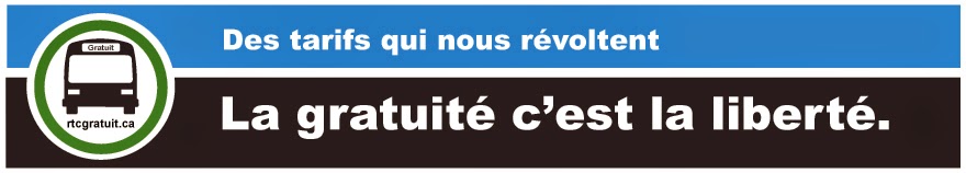 Campagne pour la gratuité du transport en commun