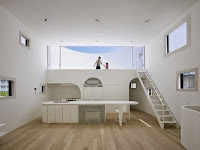 Hiroshima Single House Design with Light Creatively Build Among Apartments and Townhouses Hiroshima Single House Design with Light Creatively Build Among Apartments and Townhouses
