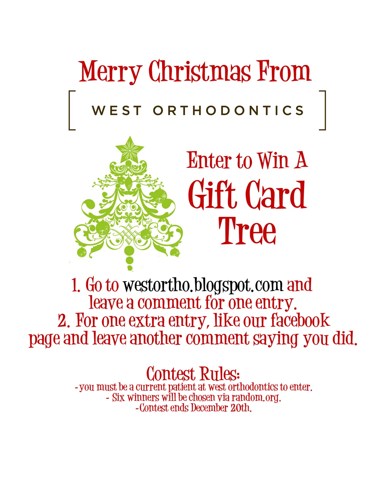 Christmas Giveaway!