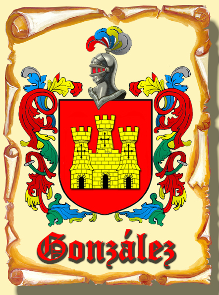 Resultado de imagen de gonzalez escudo heraldico