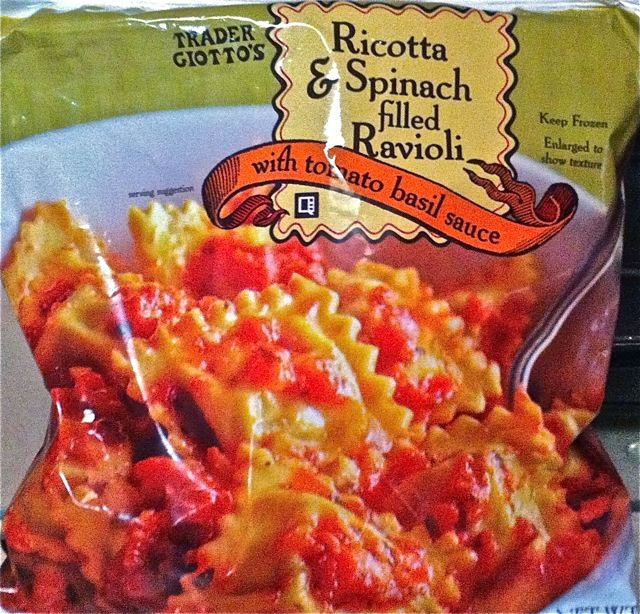 GrubPug REVIEW Trader Giotto's Ricotta & Spinach Filled Ravioli