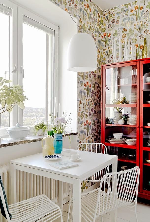 Boho deco chic: ideas para comedor: vitrinas y estanterÃas de ...