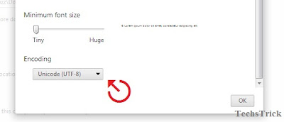 Chrome fonts encoding UTF-8 Chrome fonts encoding UTF-8