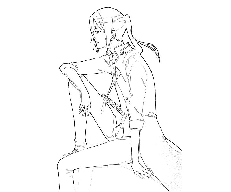 Printable Kuroh Yatogami Style Coloring Pages printable-kuroh-yatogami-style-coloring-pages