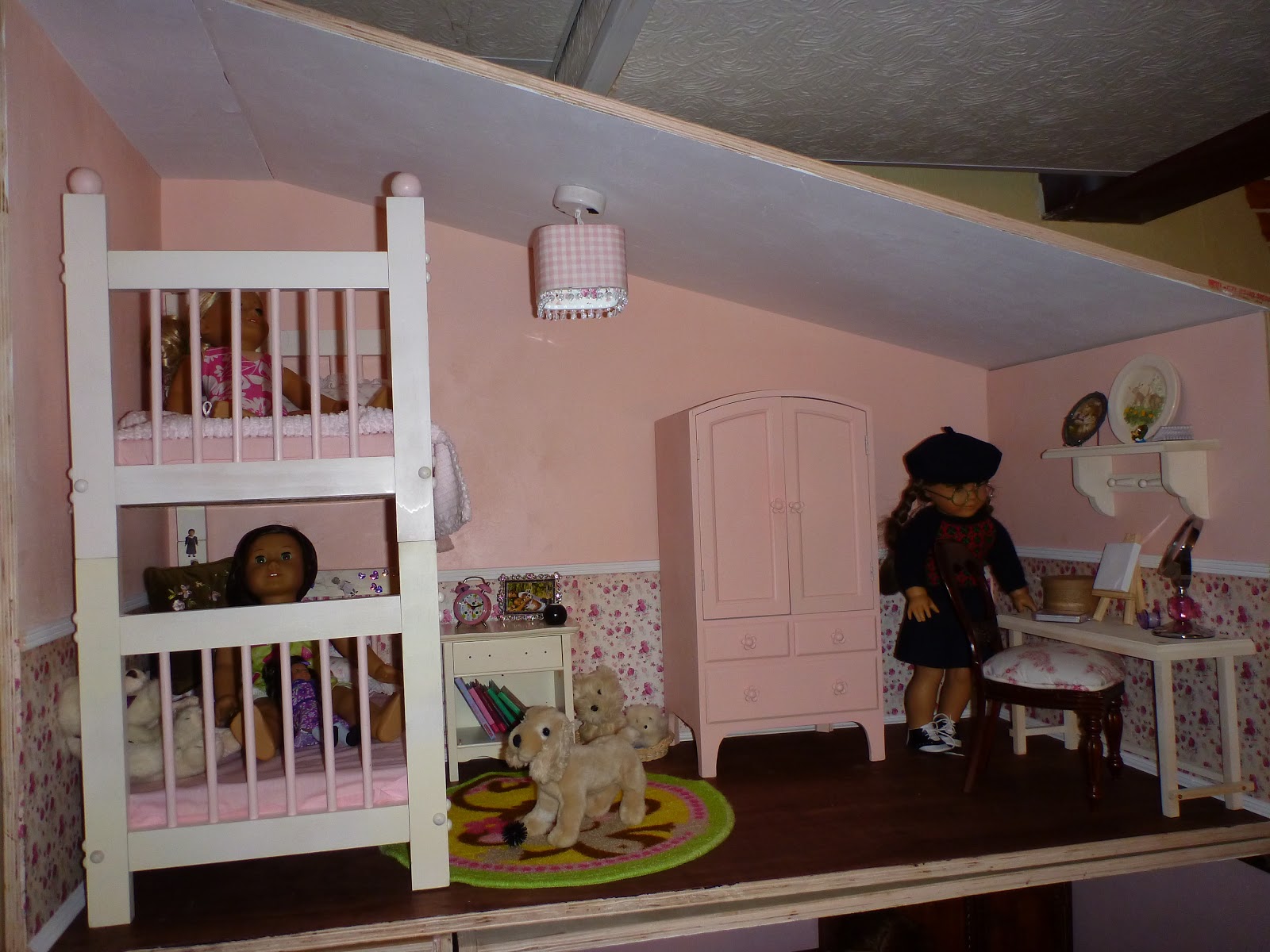 Carrie’s Inspiration American Girl Doll House