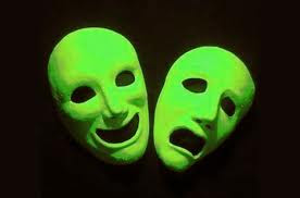 green masks